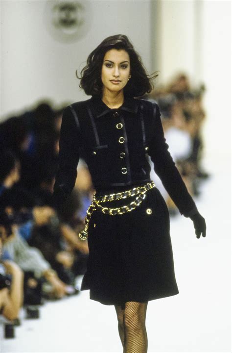 90s chanel runway|90s supermodels in chanel.